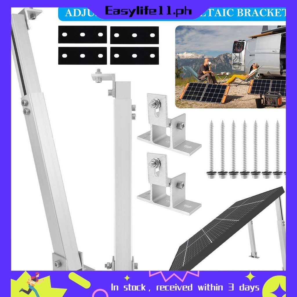 Solar Panel Tilt Bracket Solar Panel Mount Support Adjustable Solar ...