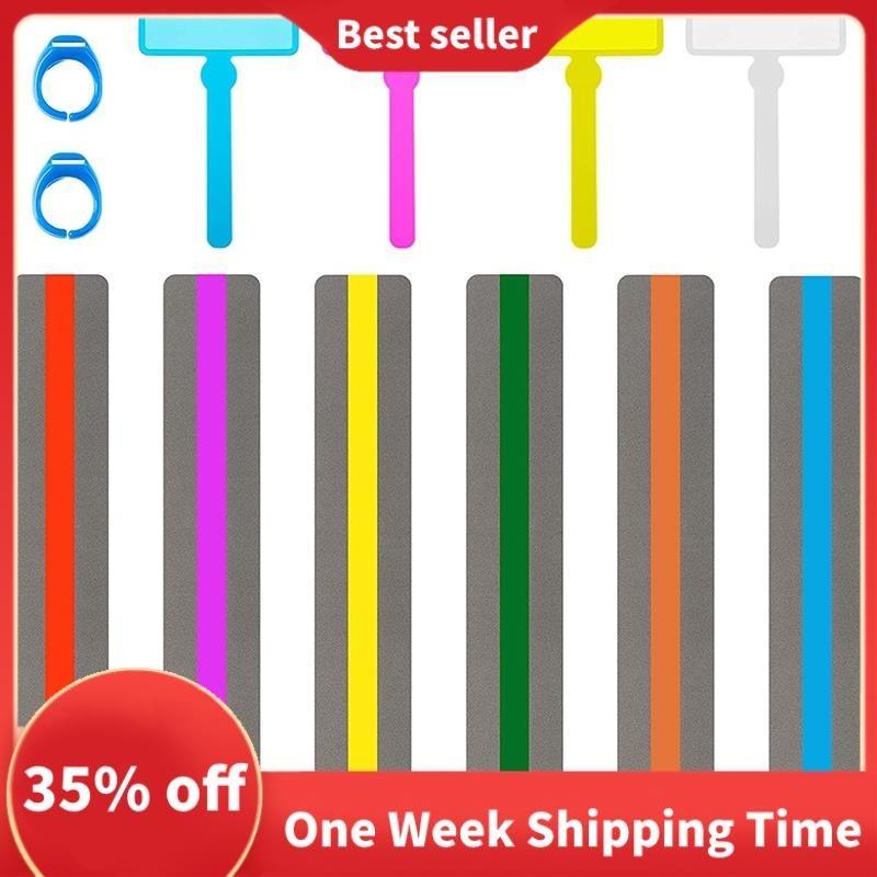 Available 12 Pieces Colorful Reading Tools for Kids ADHD Tools Dyslexia ...