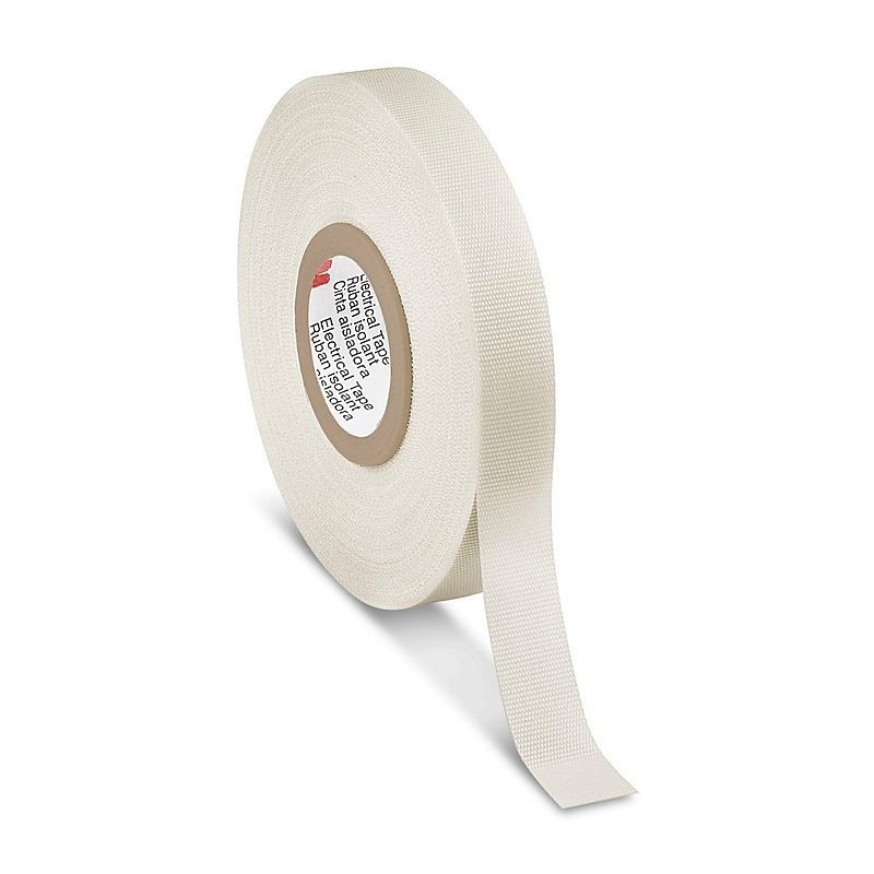 3M 69 Glass Cloth Electrical Tape,White 0.18mm ,19.05mmx33M/roll