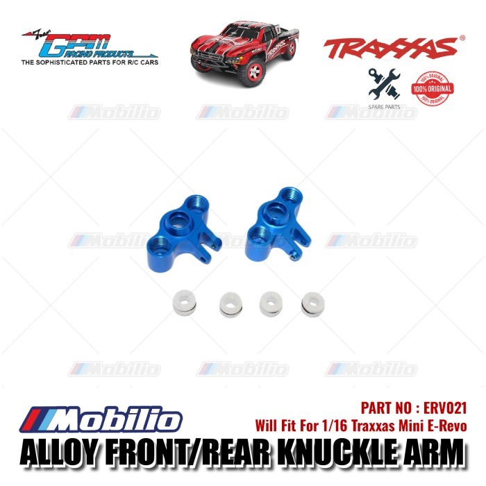 RPM Axle Carriers for Traxxas 1/16 Mini E-Revo/Slash Red RPM73169 | UK