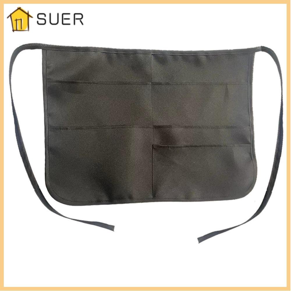 SUER1EN Home Cleaning Apron, Waterproof Multiple Pockets Work Apron ...