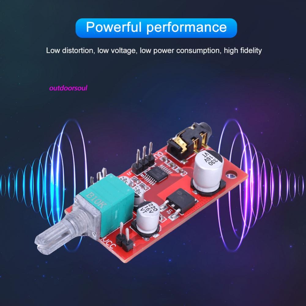 Mini Fever High Fidelity MAX4410 80mW Dual Channel Headphone Amplifier Board Can Replace N I.1090957864