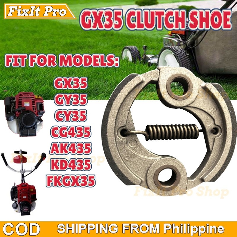 TD40 Metal Clutch Shoe For TD40 GX35 Kawasaki 4 Stroke Grass Cutter ...