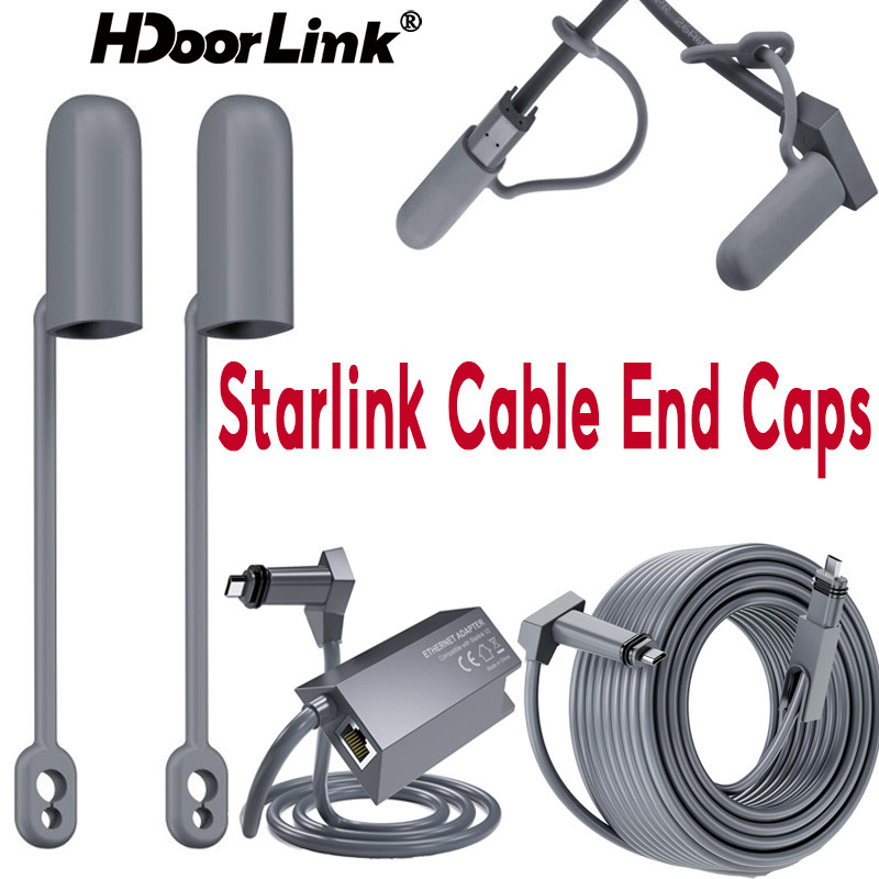 HdoorLink Starlink Cable End Caps For Starlink Adapter And Gen 2/Gen 3 ...