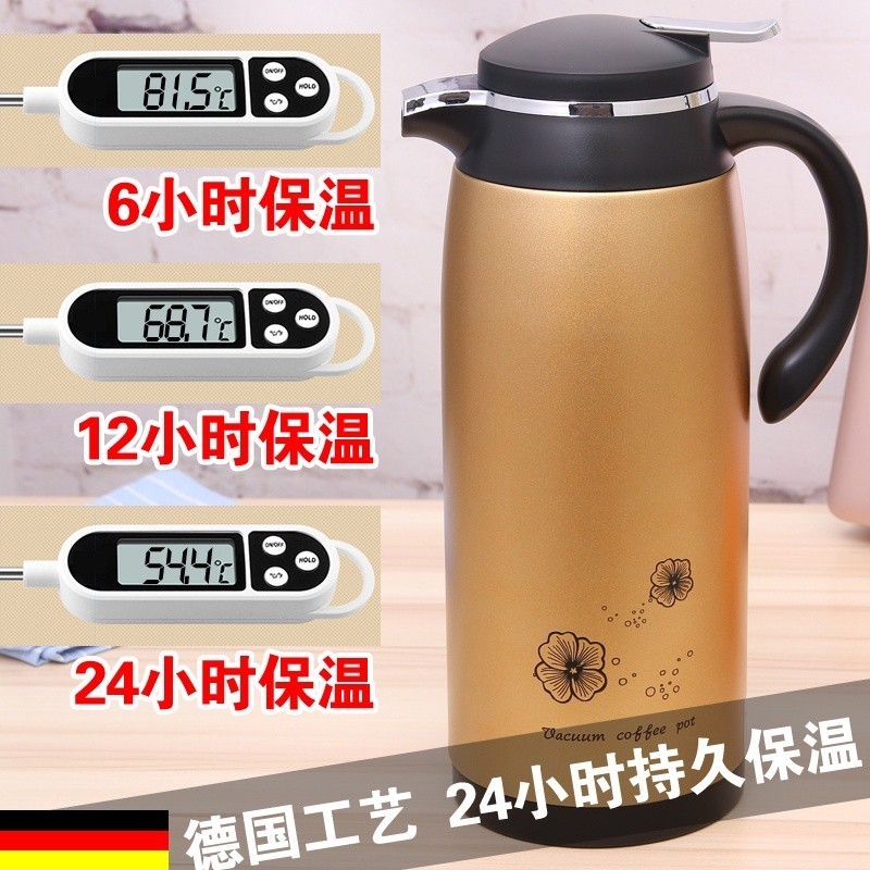l European style insulation pot stainless steel thermos bottle ...
