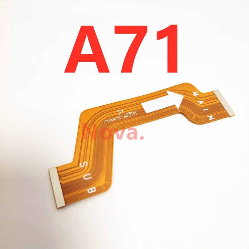 LCD Display Connector For Samsung Galaxy A71 Motherboard Main Board