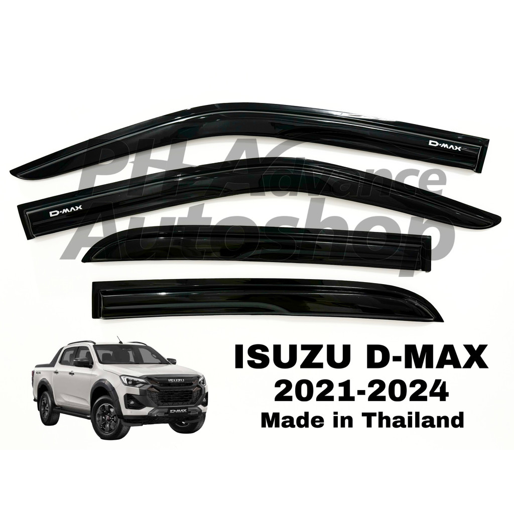 Window Door Visor Isuzu DMax / Isuzu DMax 20152020 Rain Visor