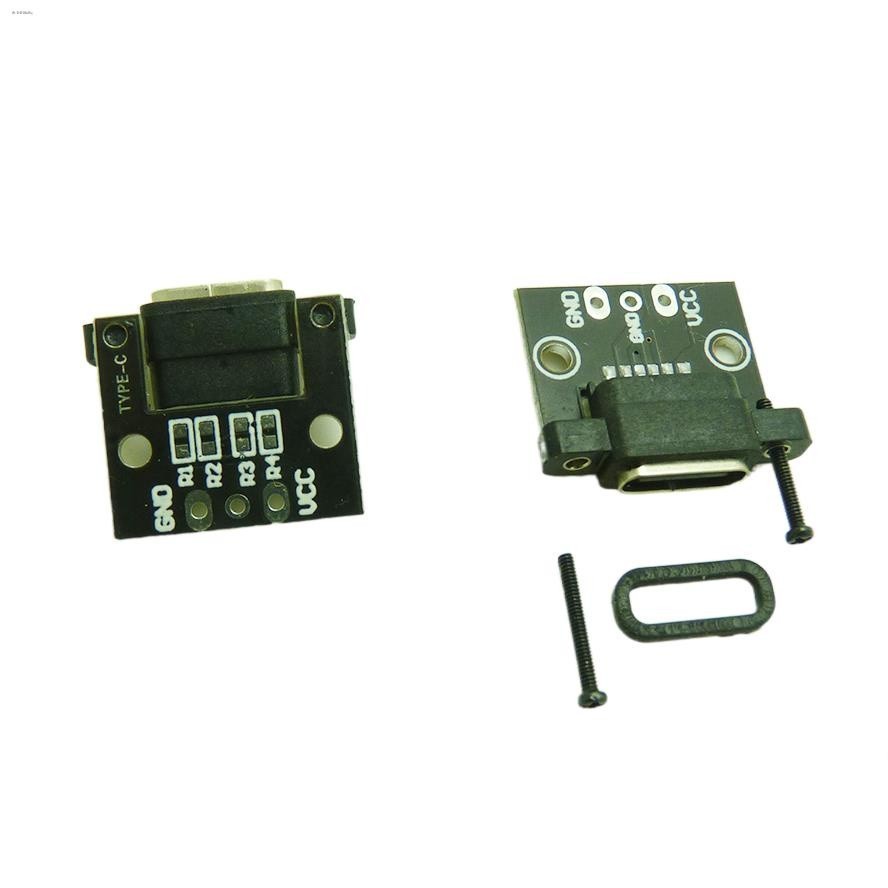 Waterproof TYPE-C female positive and negative plug USB3.1 female head ...