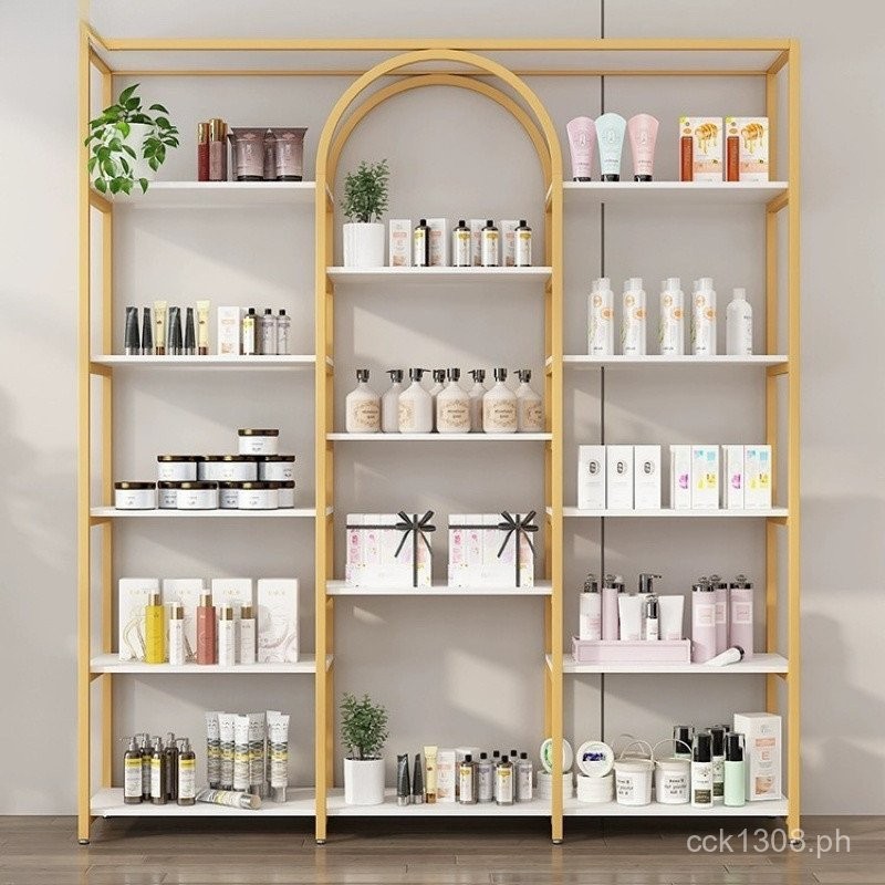 Storage Rack Cosmetic Rack Display Display Cabinet Light Luxury Display ...