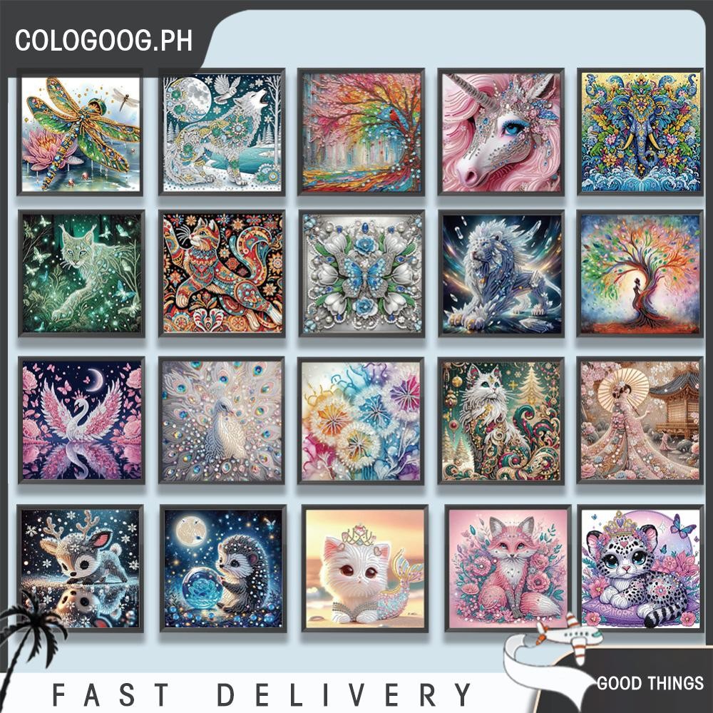 [cologoog.ph] 5D DIY Partial Special Shaped Drill Diamond Painting Kit ...