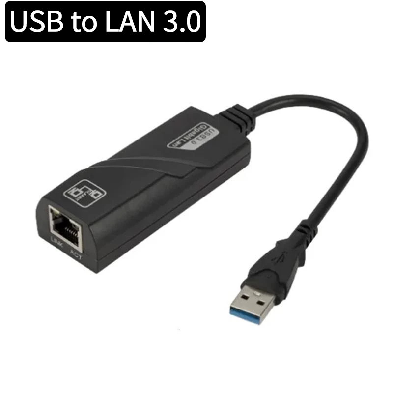 USB to lan 3.0 to 10/100/1000 Mbps Gigabit RJ45 Ethernet LAN Network ...