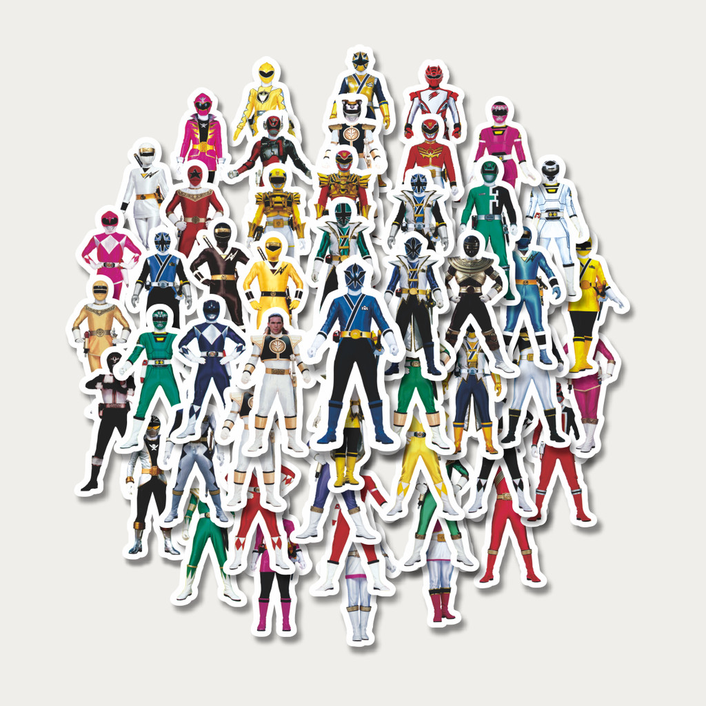 Sticker Pack Sticker Film Series Power Ranger Mix 2 | TUMBLR Sticker ...