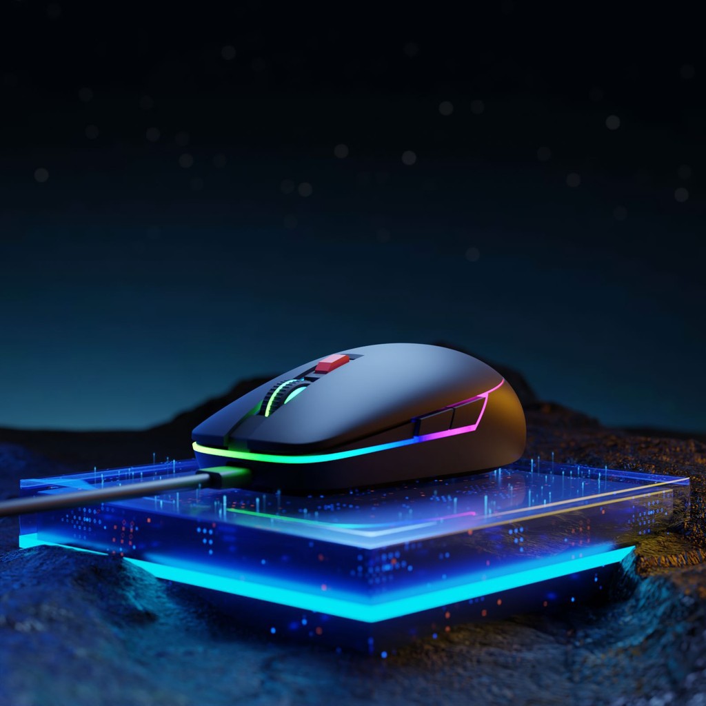 AI Intelligent Voice Mouse Dual-mode Charging RGB Mouse Intelligence ...