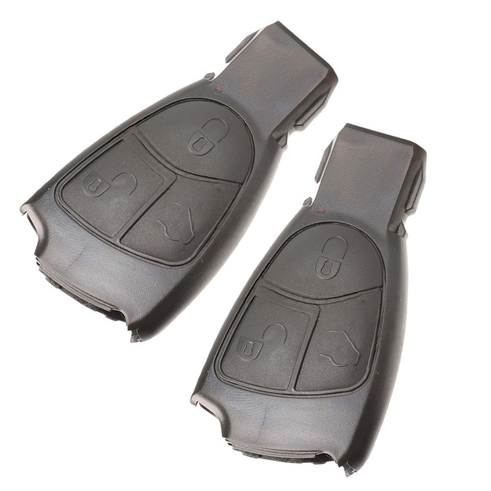 [Luckyshop1] 2x 3 button key shell for Mercedes-Benz W168 W202 W203 ...