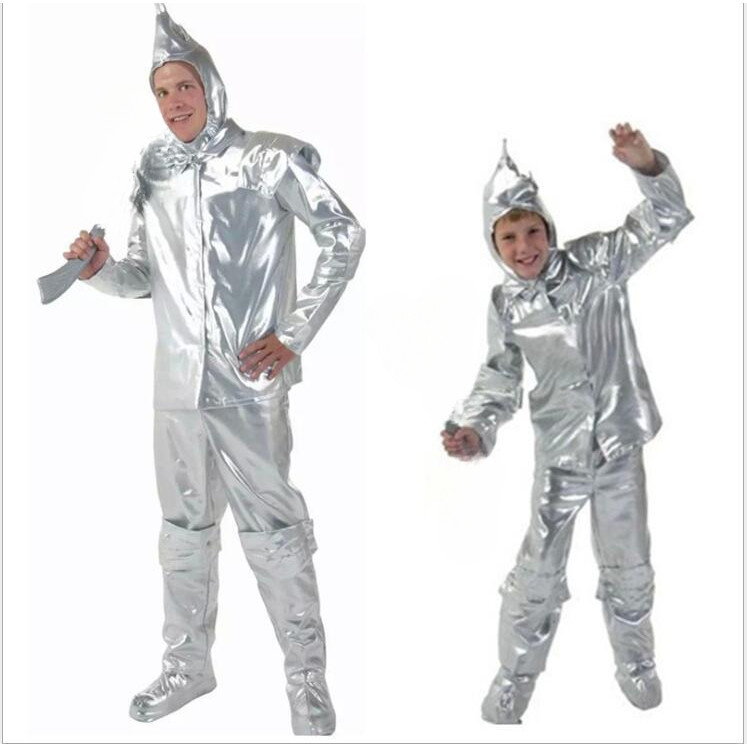 Halloween Tin Man Costume Adult Boy Tin Man Costume The Wizard of Oz ...