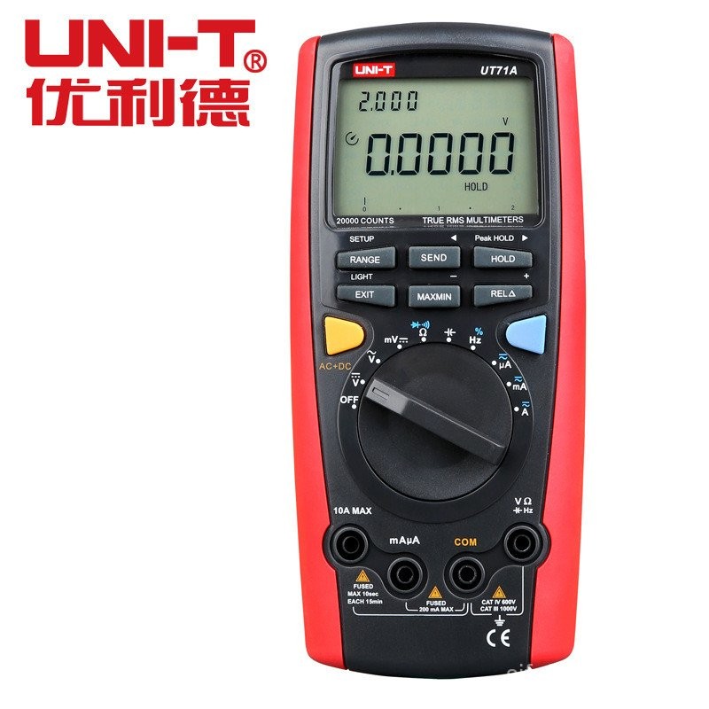 Unilide Shenzhen Smart Multimeter Multimeter Digital Agent UT71A Supply ...