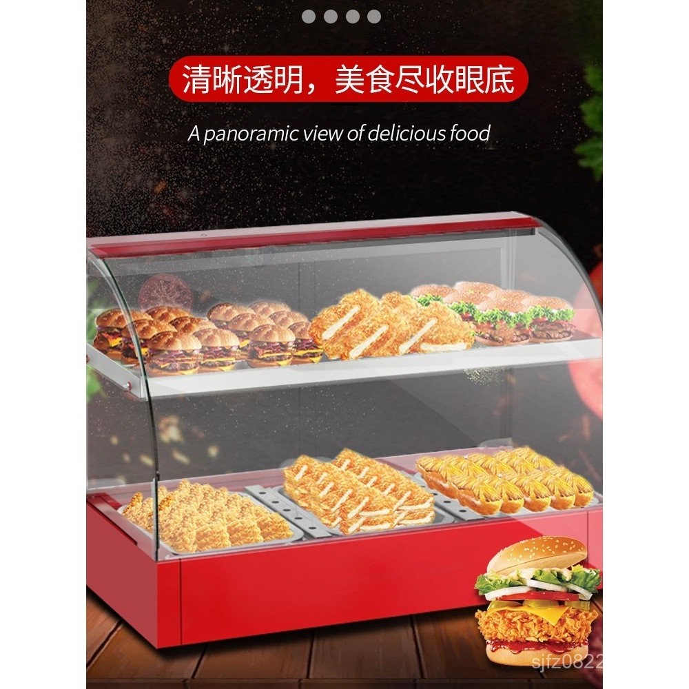 Commercial Heating Egg Tart Display Cabinet, Food Warmer, Constant ...