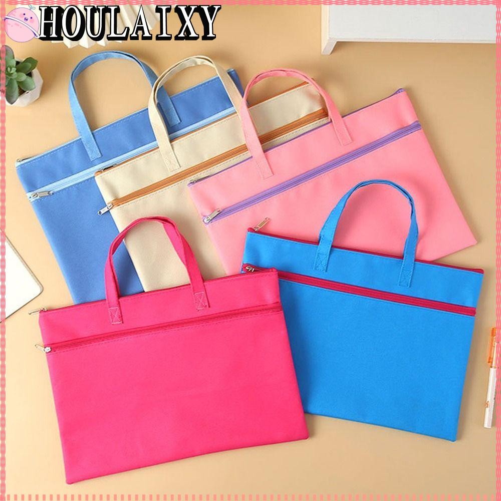 HOULAIXY Document Bag, Large Capacity A4 File Bag, Data Contract Bill ...