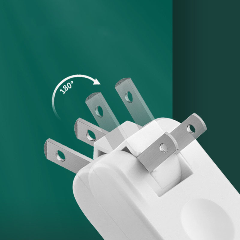 computer universal 2-pin multi-hole rotatable pure copper socket ...