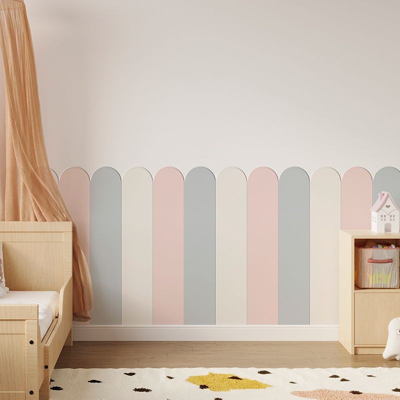 Linen Anticollision Soft Creative Design Wall Sticker Selfadhesive No