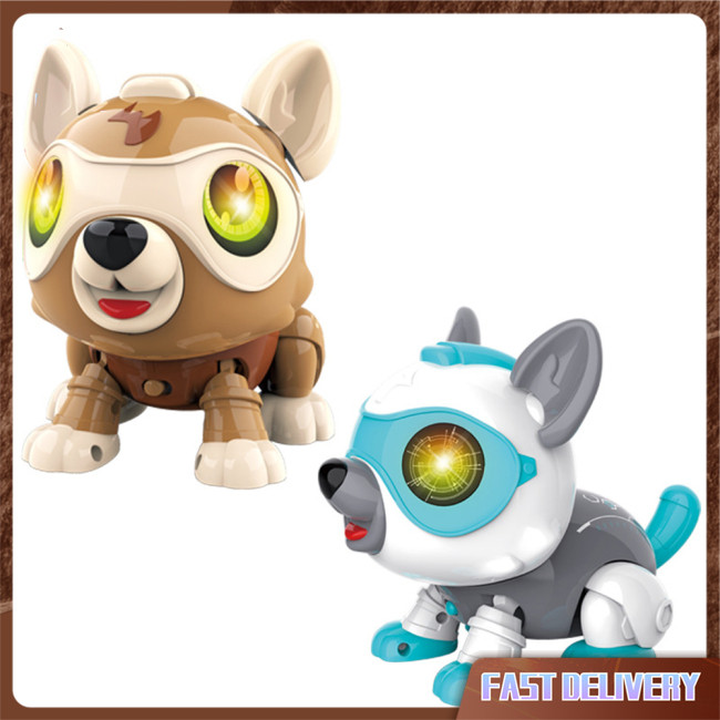 Intelligent Robot Dog Toys Voice-activated Touch Smart Sensor ...