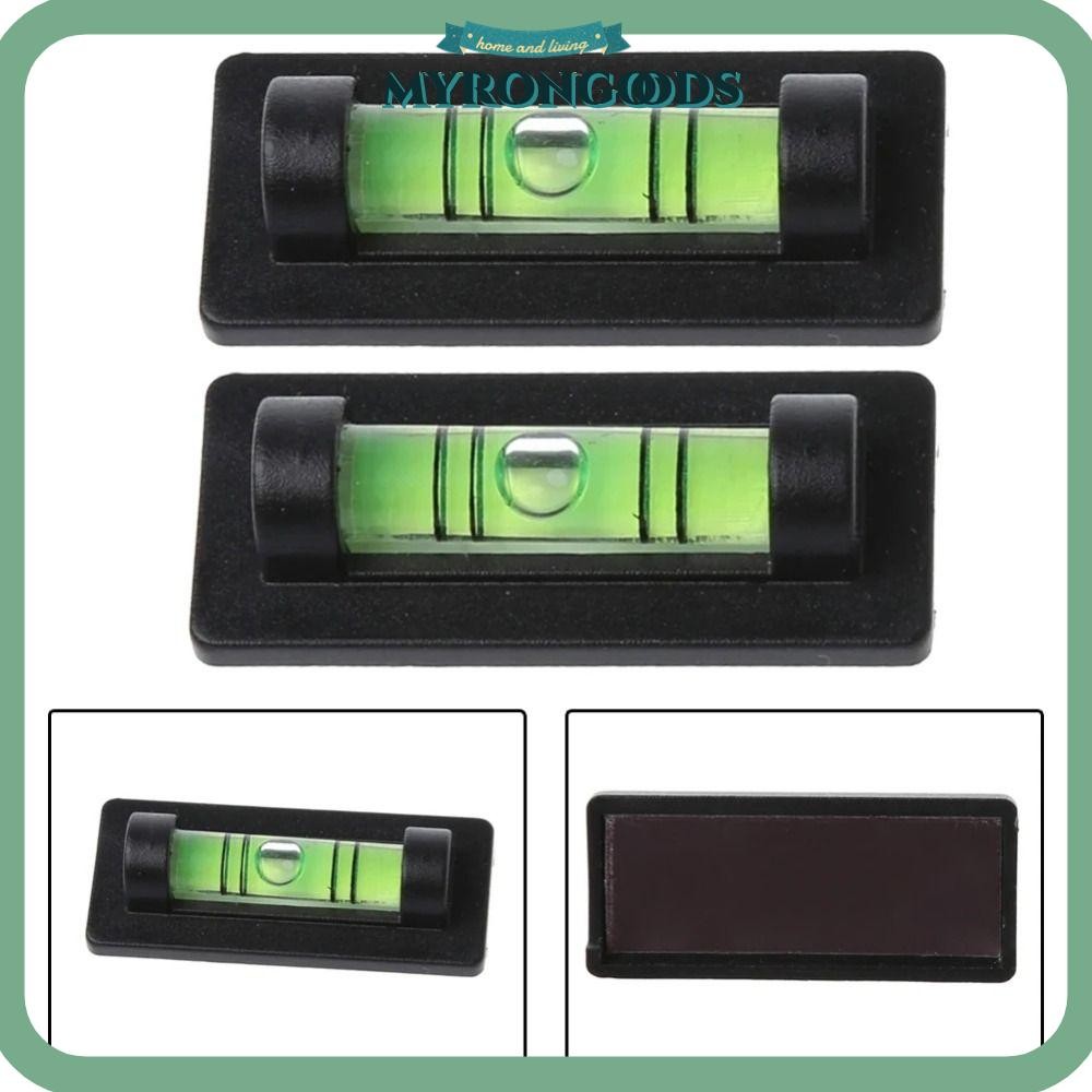 MYRONG 3PCS Bubble Level, With Magnetic Base Plastic Level Indicator ...