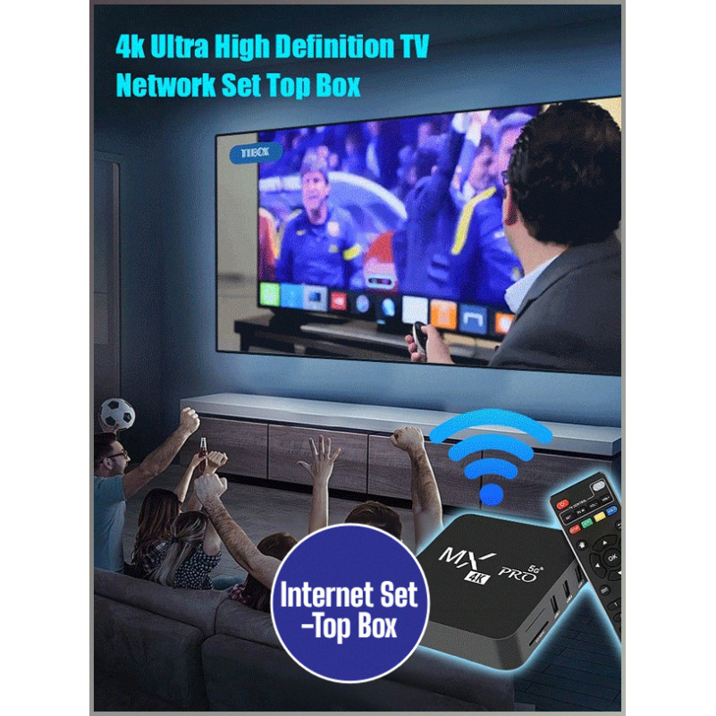 Internet Tv Box Video Playback Set-top Device 4k Ultra Hd Quality ...