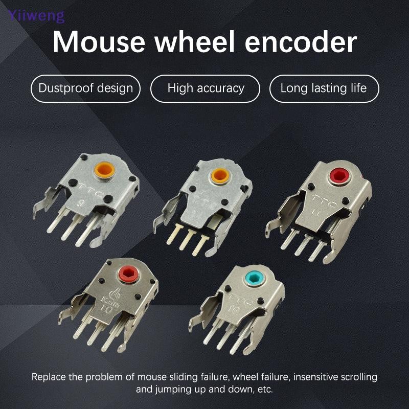 [yiiweng] For Kailh 7/9/11MM Rotary Mouse Scroll Wheel Encoder With 1