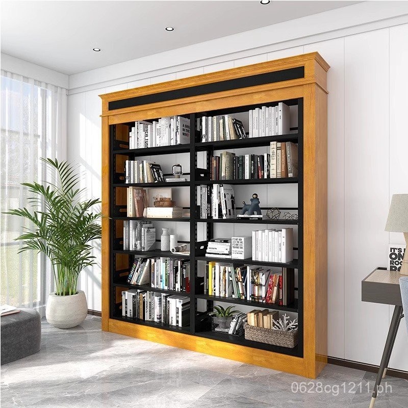 Xixifu Solid Wood Bookstore Single and Double-Sided Display Rack ...