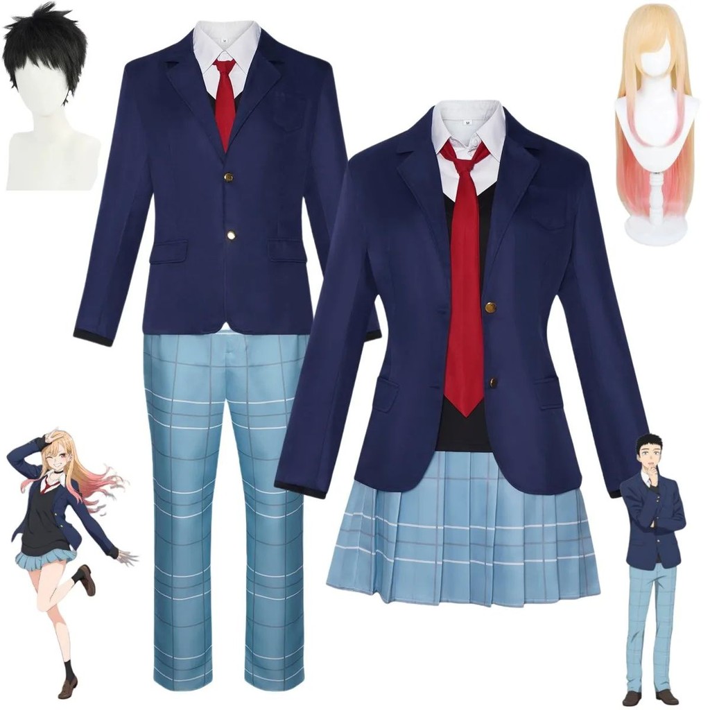 Anime My Dress-Up Darling Gojo Wakana Cosplay Costume Men Uniform