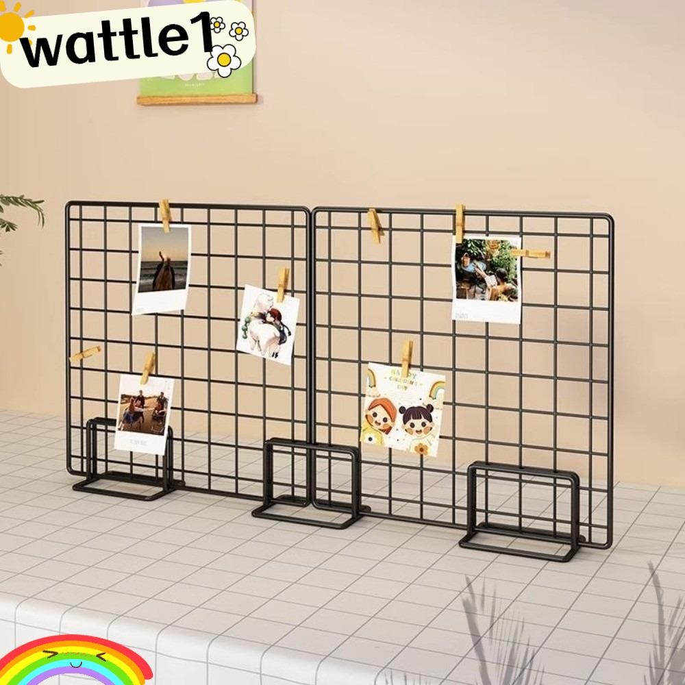 WTTLE Display Rack, Grid Grid Frame Storage Rack, Creative with Base ...