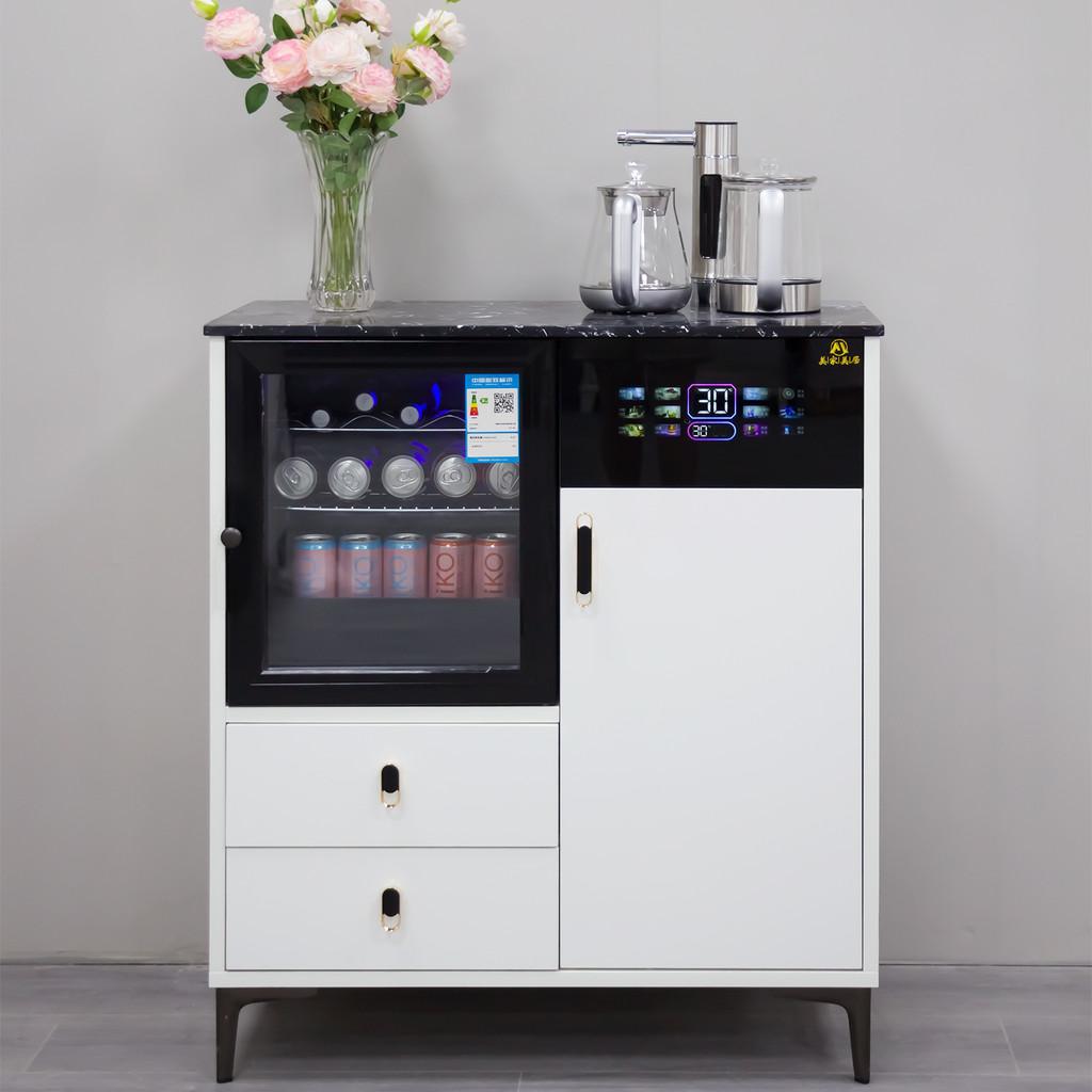 2025 Tea Bar Machine Cabinet Integrated Cabinet with Refrigerator ...