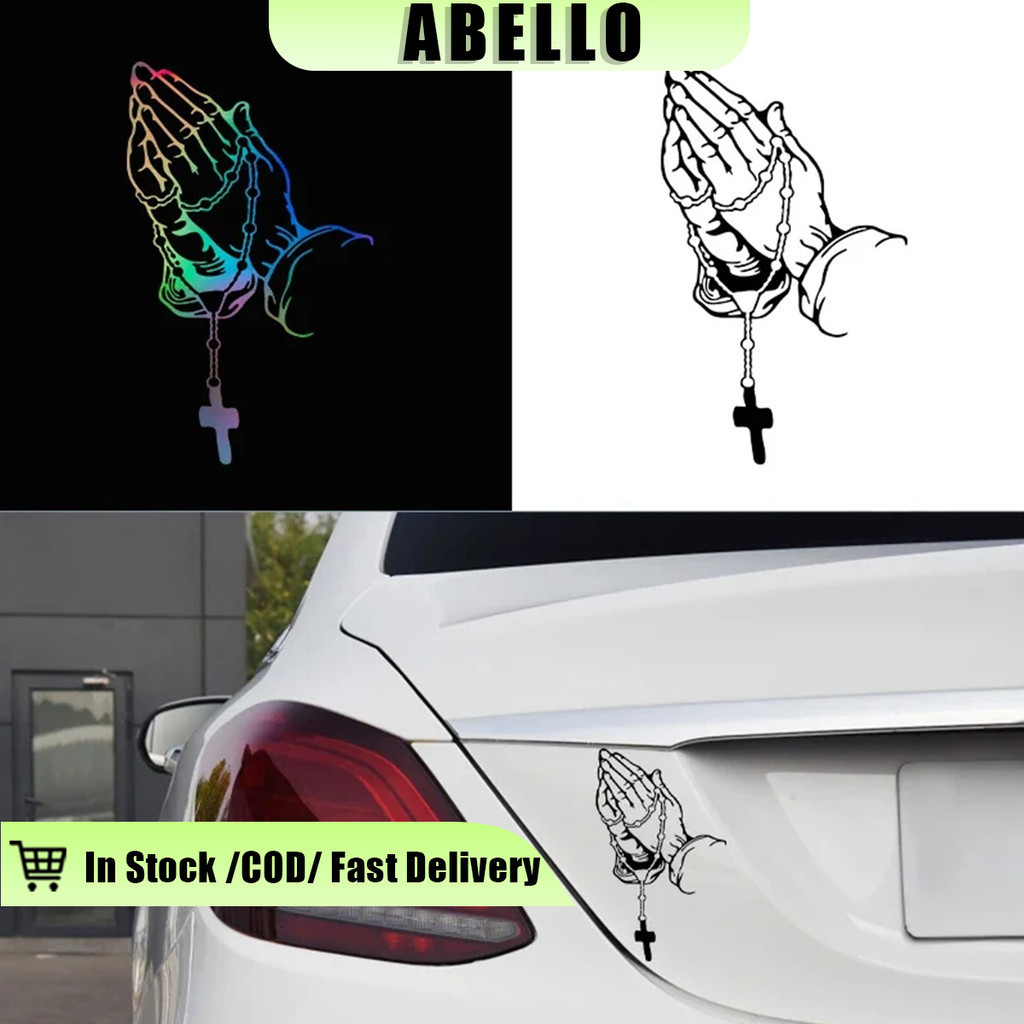 Prayer Gesture Laser Sticker Set Motorcycle Styling for Auto Car Body ...