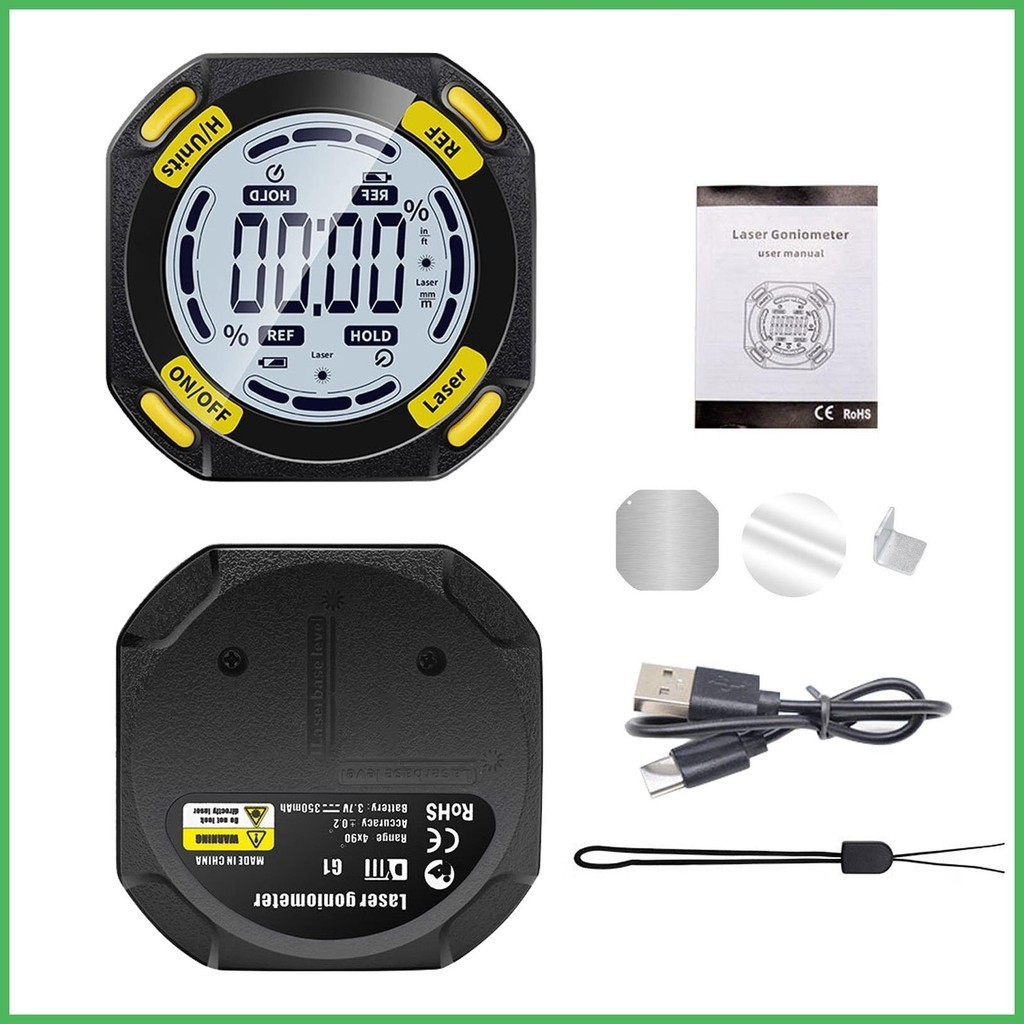 Magnetic Angle Finder Electronic Digital Levels Angle Gauge Meter Cube ...