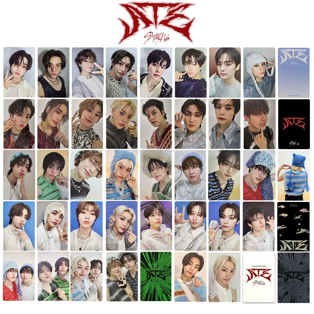 Cartes Photo Stray Kids S-Class – Lot De 54 Cartes LOMO, 5,5x8,5 Cm | Collection Kpop, Fan Merchandise