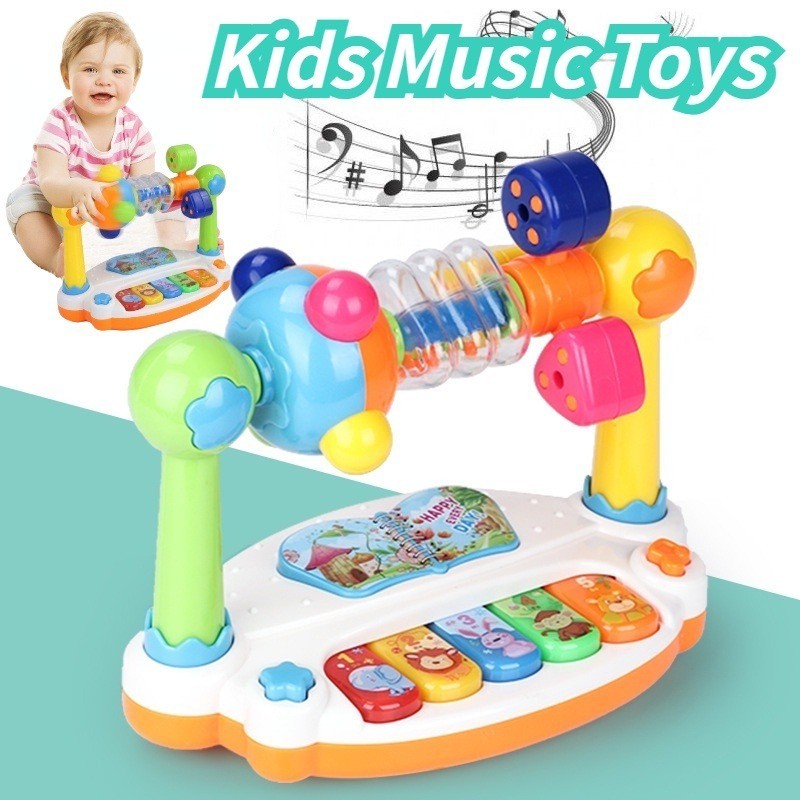 JENCY Enterprise Baby Toys 0 to 5 Years for Personal USE/Gifting Purpose (Drum Keyboard) main image 0