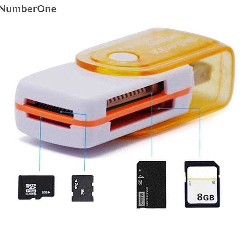 Acuvar High Speed All-in-1 Memory Card Reader/Writer for SD/SDHC, Micro