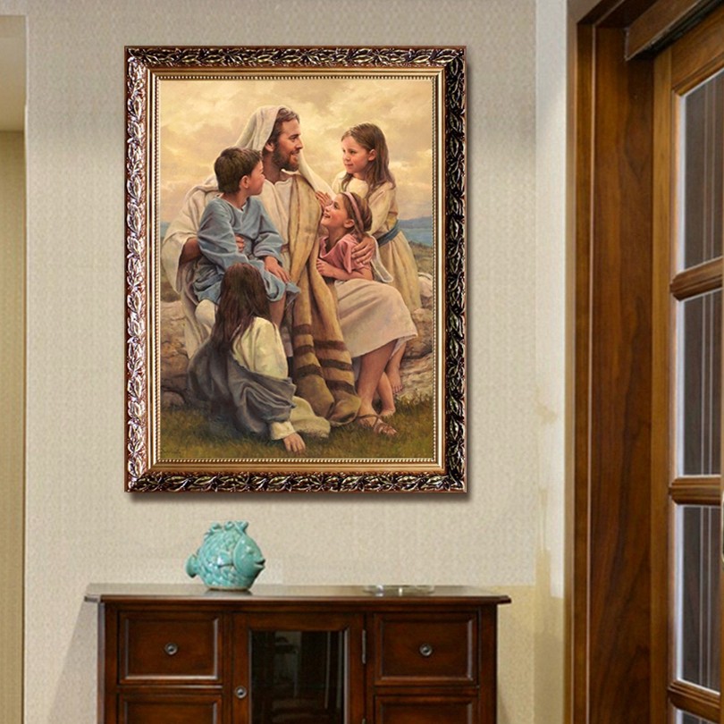 Wall Decor Jesus Christ Canvas Print Painting Picture and Print of