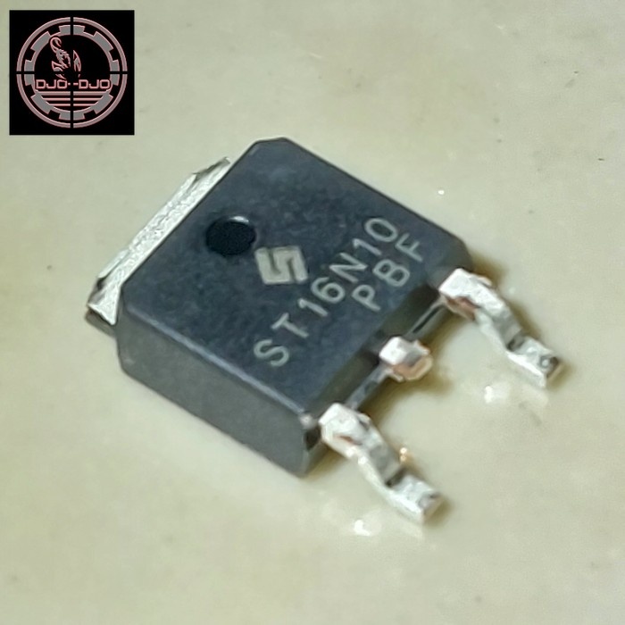 St16n10 To252 SMD ST 16N10 Stanson Tech Mosfet 16A 100V NChannel LCD