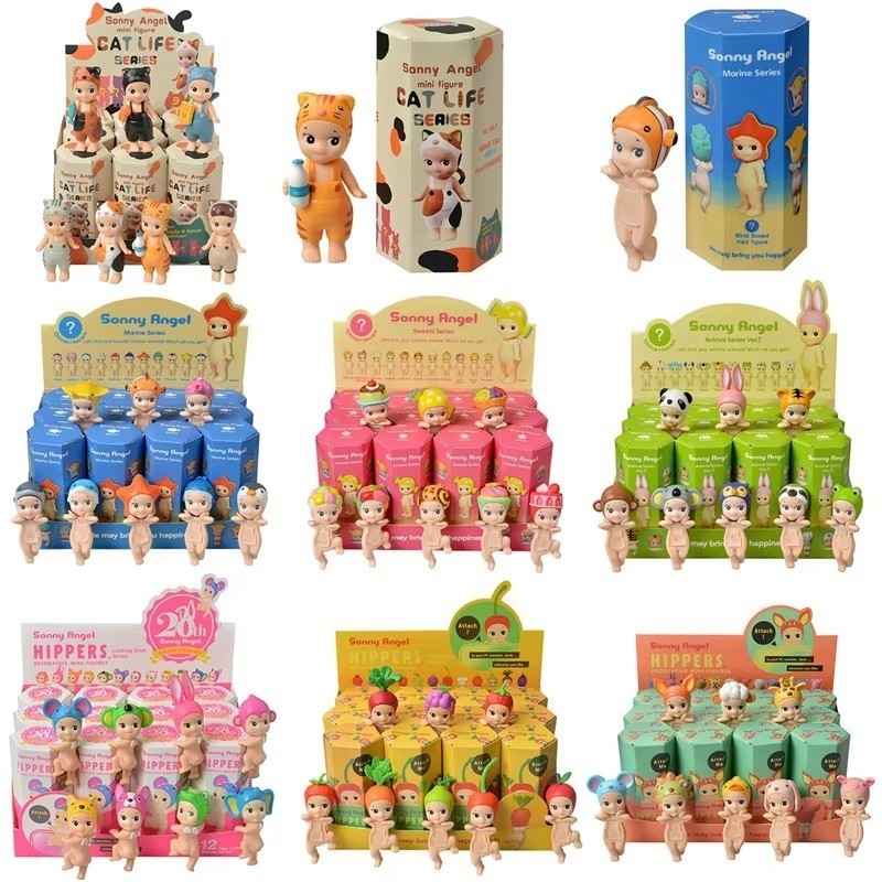 Sonny Angel Hippers Harvest Series Mini Toys Blind Box Mini Figure Toys Set Mini Action Figures Blind Box Doll Cute Figures Judd I3742032218