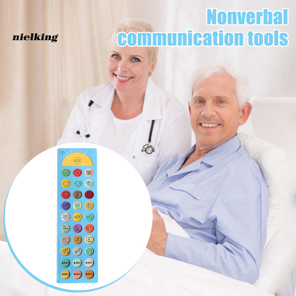 [NK] Non-verbal Communication Tools 6-button Aac Communication Device ...