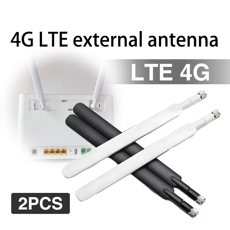 2 Antenne 4G LTE SMA Eightwood &ndash; Guadagno 5dBi &ndash; Per Modem E Router &ndash; Confezione Da 2