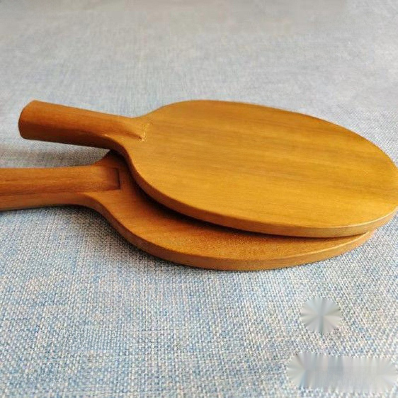 Table Tennis Racket Golden Silk Nanmu Solid Wood Single Layer High ...