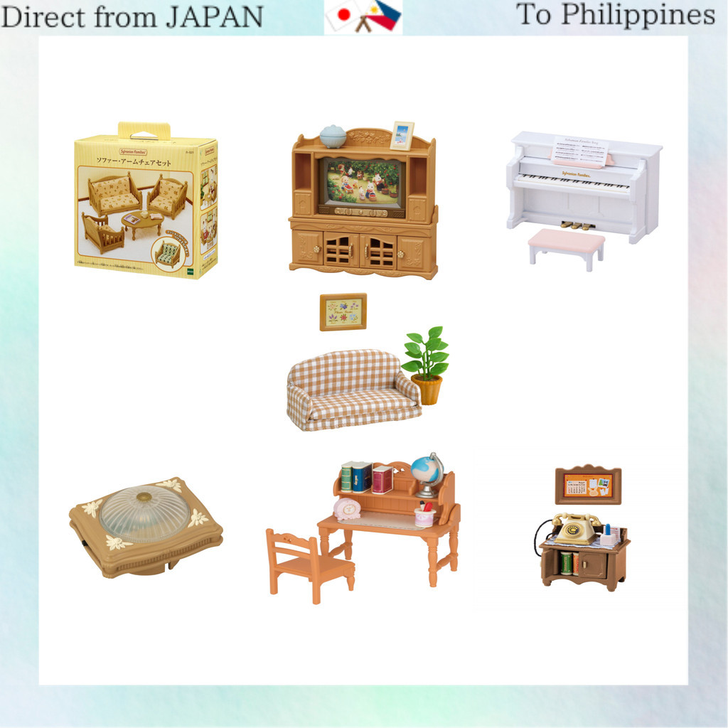 Meuble Téléphone Sylvanian Families - Set CA-501, Accessoire Pour Maison De Poupées