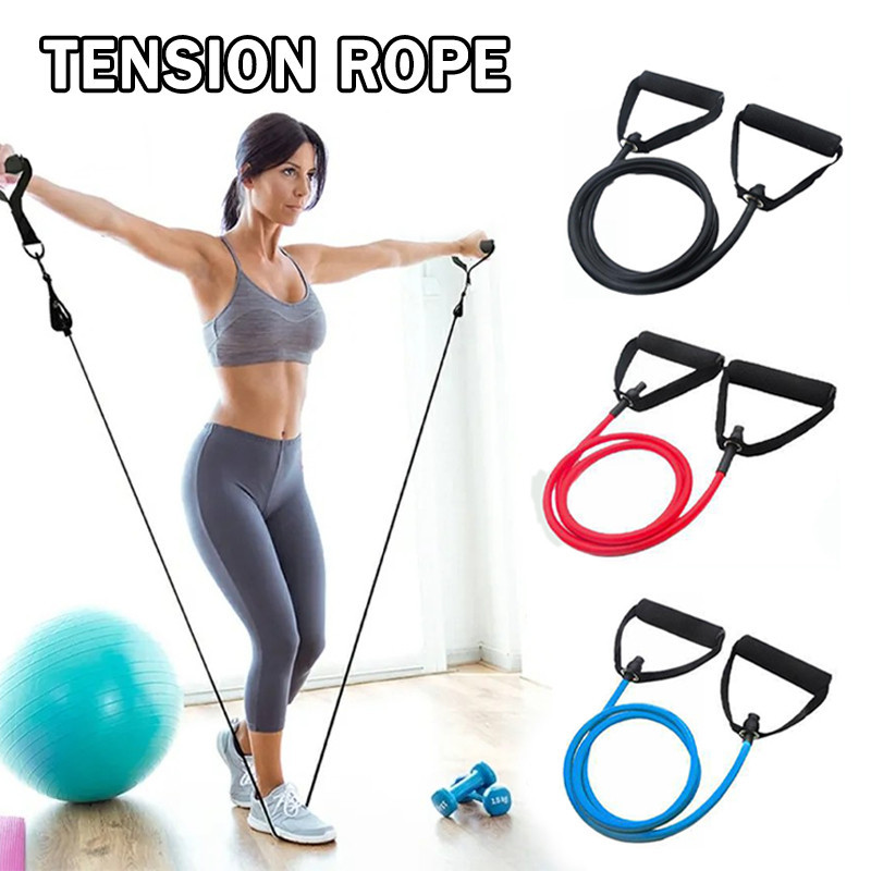 Resistance Bands Yoga Pull Rope Exercise Rubber Bands Resistance 