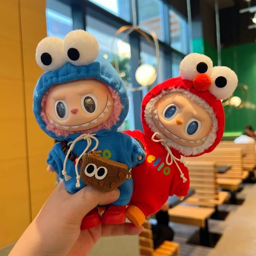 HW 15cm cloth for dolls ,labubu cloth 15cm crawling clothes, pull-up ...