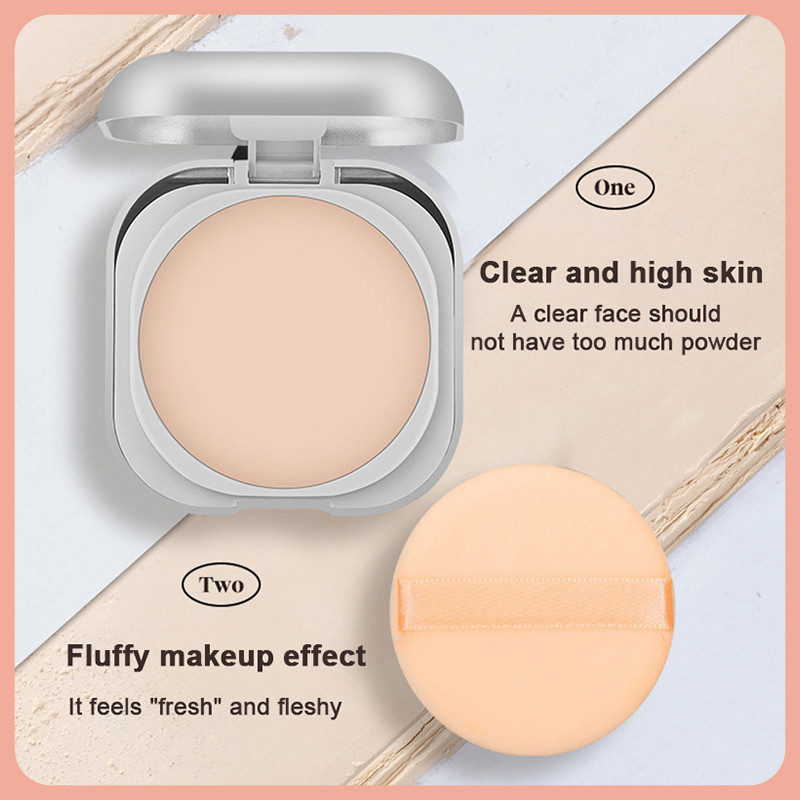 2in1 Setting Powder Natural Long-lasting Oil Control Clear Concealer ...