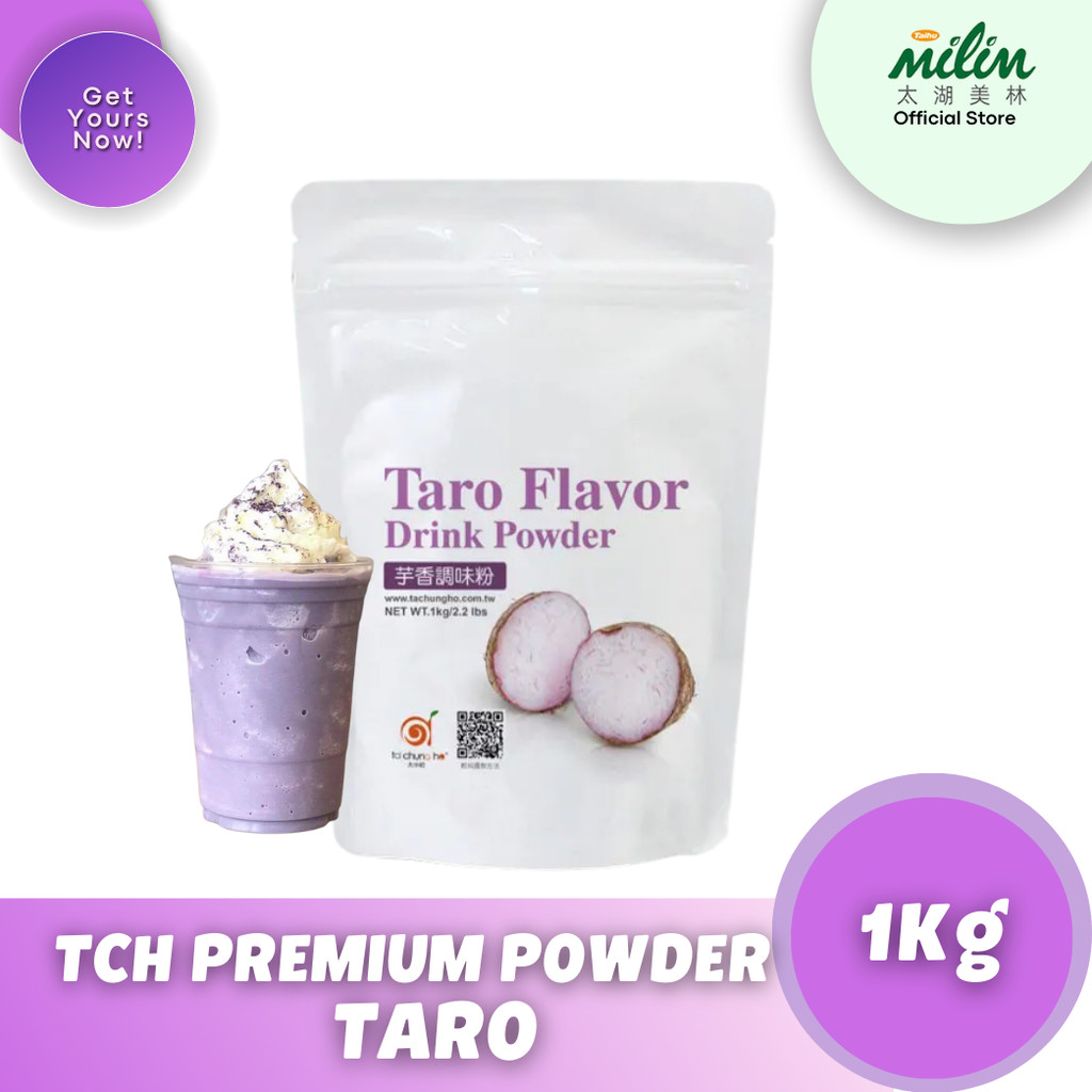 TCH Taro Flavor Powder Drink (1kg) Ta Chung Ho/ for Milk Tea / Frappe ...