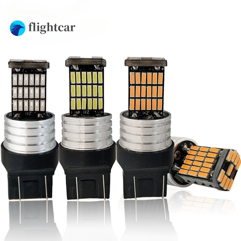 2pcs T20 7440 7443 Brake Light Reverse Light Led Bulb W21W W21/5W T25 ...