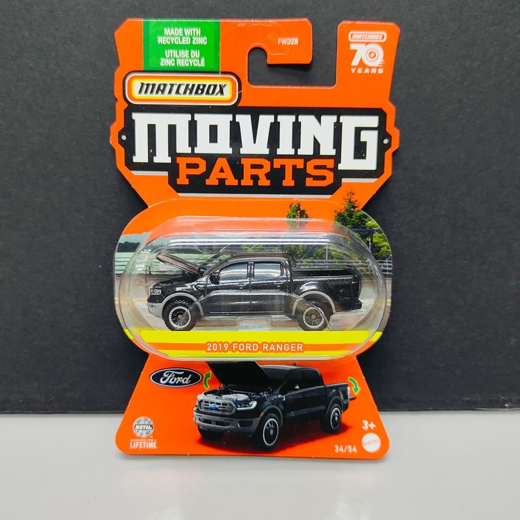 2023 Matchbox Moving Parts Assortment - Ford Ranger / Pagani / Corvette ...